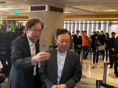 今晚作東邀藍委餐敘　宣明智稱郭台銘對政治陌生：盼藉機請益