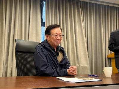 力挺郭台銘選到底？宣明智：我認為他會精神參選