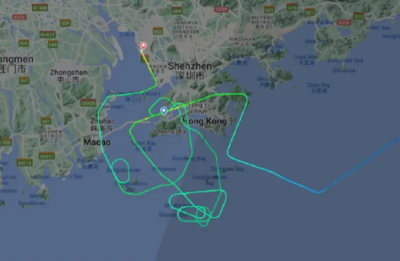 廣東暴雨波及香港！國泰上演「空中大怒神」　乘客驚呼：死亡好近