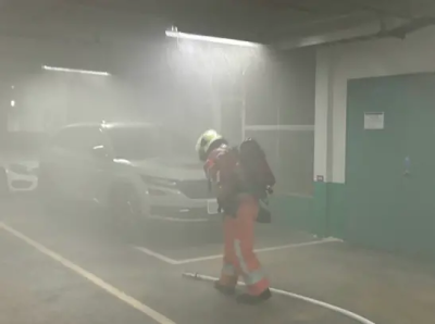 地下停車場傳火警！竹科「晶元光電」發重訊：1100名員工平安疏散