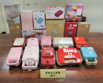 標準局公布「熱壓吐司機」檢驗結果　「這1件」中文標示不符規定