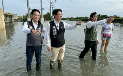 凱米襲台毀魚塭！郭國文喊話中央「養殖業專案補貼速跟進」