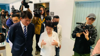 藍白合起手式！黃國昌訪盧秀燕連講3次：台中的事就是民眾黨的事