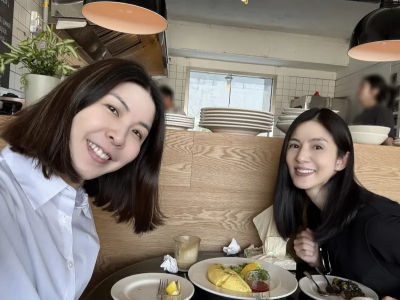 許茹芸和楊採妮是朋友！首爾街頭「素顏零偽裝」粉絲驚：神顏太扯