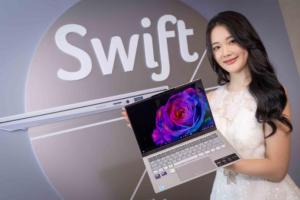 宏碁春季新品強化AI功能 Swift筆電輕薄好攜帶 迷你電腦辦公神隊友
