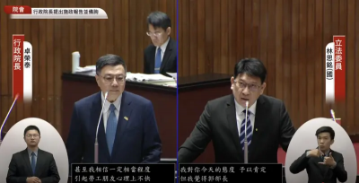 影／郭智輝嗆台電員工遭轟慣老闆！卓榮泰不認同：會去找他談一談