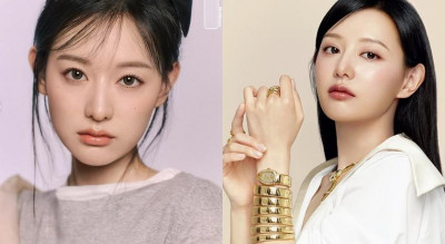 金智媛新娘造型曝光低胸禮服超危險！努力假笑仍失敗 網讚：臭臉更美