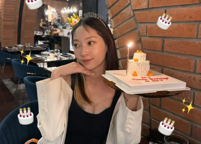 「張菲辣媳」翁馨儀慶生！罕曬超狂事業線遭虧：老公讓妳這樣穿？