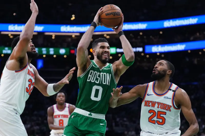 NBA／塞爾提克115：93尼克！綠衫軍飆20顆三分　系列賽搶回一勝