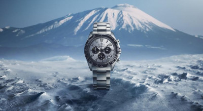 Grand Seiko最帥氣計時碼錶推銀白款！白鈦錶殼輕盈耐磨 高振頻機芯精準實用