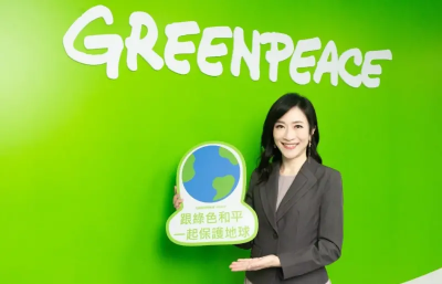 人美心也美！徐韻翔主播生日不收禮　攜手綠色和平為地球發聲