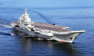 日防衛省：中國遼寧號航母戰鬥群首次進入南鳥島海域