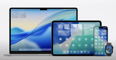 蘋果WWDC登場！IOS26操作介面「透明感」全新設計　液態玻璃風格