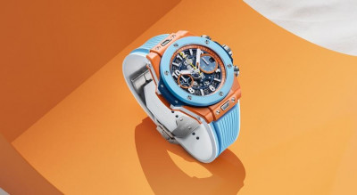 夏日專屬雙色腕錶！Hublot Big Bang陽光橘、地中海藍陶瓷款全球只有100只