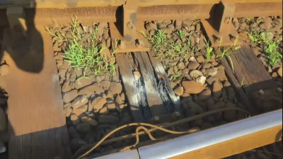 太熱了？花蓮站木枕起火燃燒　台鐵回應了