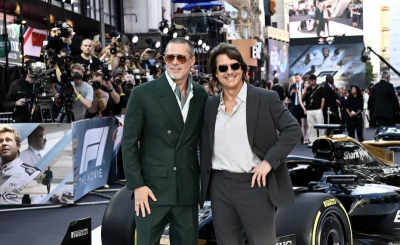 《F1電影》在台票房催破千萬！阿湯哥「世紀同框」小布力挺新作