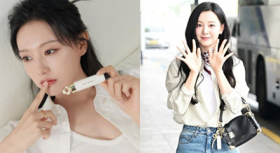 金智媛機場時尚藏亮點！小巧吊飾原來是「這款潤脣膏」台灣10月買得到