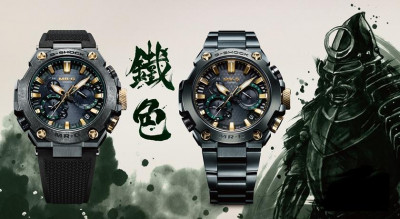 G-SHOCK最頂級MRG再推日本武士款！硬化鈦金屬強悍耐磨 錶盤錶帶藏細節