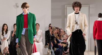 CELINE 2026春季回歸極簡美學 Michael Rider執掌創意總監首秀 72套男女混合造型精採紛呈