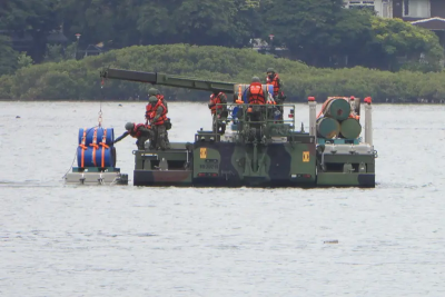 漢光41／阻絕敵軍突入防衛中樞　漢光演練淡水河道「實爆」
