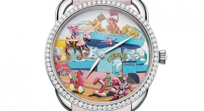 愛馬仕福寶總店門口有馬在飛！Arceau Hermès Locomotion工藝腕錶夢幻亮相