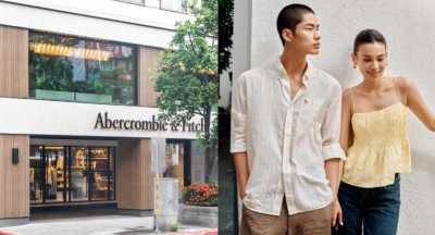 A&amp;F假日概念店進駐台北東區 鳳小岳站台演繹城市型男風 開啟今夏摩登度假模式