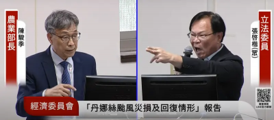 農損能否用二備金爆口角　張啓楷賭烏紗帽：農業部提沒過我下台