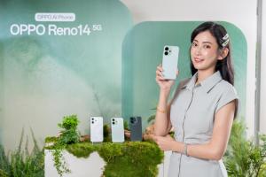OPPO Reno14薄荷綠新色登場　8月升級手機門禁卡功能