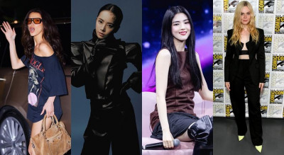 時尚名人一週間》日韓女星來台！濱崎步披Taipei上衣、韓韶禧激短裙秀美腿