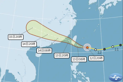 楊柳颱風動態總整理！「路徑、登陸時間地點、強度、風雨」一次看