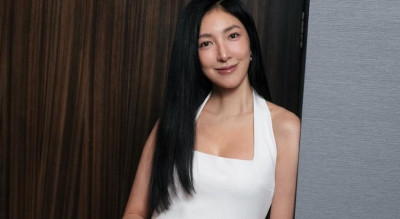 楊謹華性感披低胸緊身短洋裝！白皙北半球呼之欲出火辣好身材不藏了