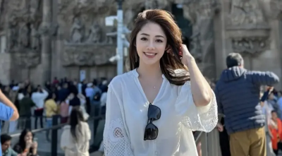 林千又夏威夷夢幻婚禮！史丹佛博士老公首度曝光　甜喊：嫁給愛情