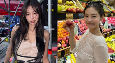 Jennie扮觀光客大秀美腿太招搖！腳上這雙芭蕾舞鞋成爆款 官網還搶得到