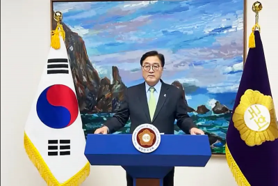 與韓國議長在中國碰到！韓媒曝金正恩只回禹元植「1字」：不是滾