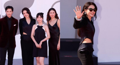 舒淇導演威尼斯處女秀自曝焦慮顧不了妝髮！首映紅毯馬甲高訂照樣封神
