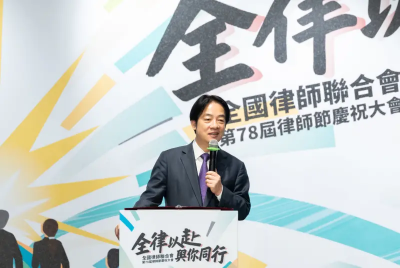 向藍白喊話？賴清德：行政幹預司法的時代已經過去