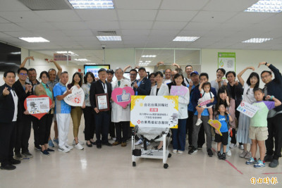 台東馬偕獲贈復健機器人  有助勞動農民復建關節
