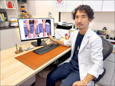 工作久站靜脈病變 25歲男腳傷拖到潰爛