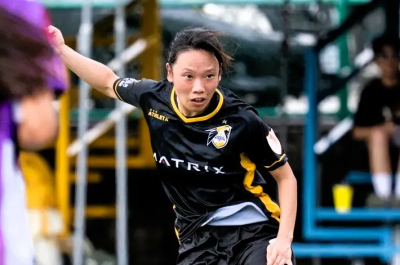 足球／日本好手塚本奈緒上演帽子戲法！高雄Attackers4：1勝櫻花