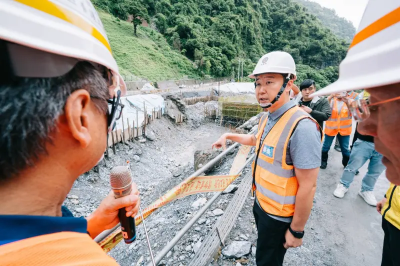 視察蘇花路廊防災　陳世凱指示3系統聯防