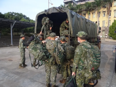 國軍花蓮光復救災！才剛回到家被緊急召回　網喊：國軍加油