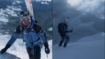 全球第一人！波蘭登山家「無氧」徵服聖母峰　滑雪下山寫紀錄
