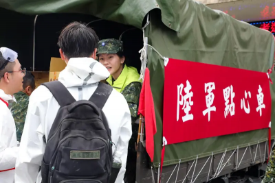 國軍2500人投入花蓮救災！陸軍點心車首度出動　提供救災官兵能量