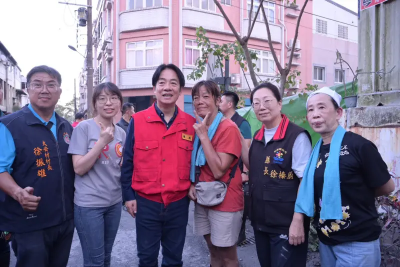 賴清德再赴災區視察　地方評：傅崐萁夫婦發言全甩鍋中央