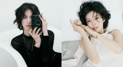 宋慧喬拍雜誌越穿越少！深U上衣大秀胸前陰影從優雅女神變身性感女帝