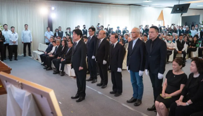綠營大咖齊聚張俊雄告別式！賴清德頒褒揚令：功在民主與國家
