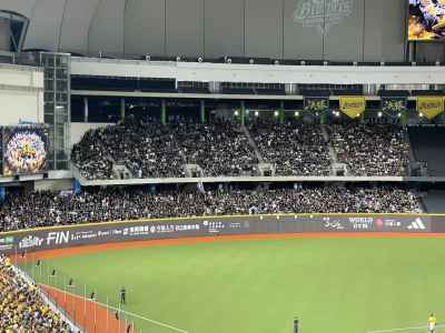 現場直擊／桃猿球迷全擠左外野！3500人齊喊聲　力抗兄弟3.7萬人