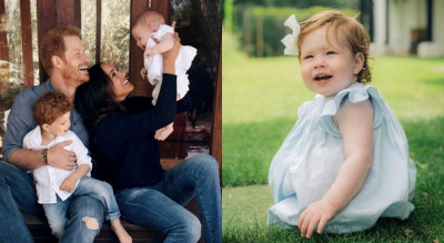 梅根罕曬兒女影片大秀幸福生活!莉莉貝好軟萌 6歲阿奇根本哈利王子翻版