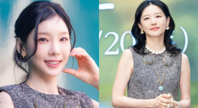 54歲李英愛慘撞衫36歲泰妍!靠一細節輕鬆躺贏「絲襪殺」