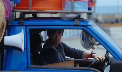 澎湖觀光遇行動雜貨車!他拿篩子問價錢 老闆一轉頭竟是大咖男星